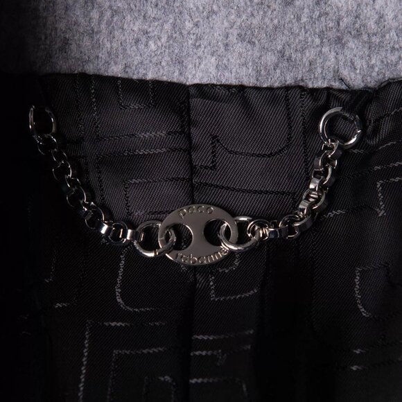 PACO RABANNE Blazer Jacket IT54 US44 XXL Wool Blend Single-Breasted - Picture 13 of 14